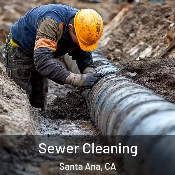  Sewer Cleaning Santa Ana, CA
